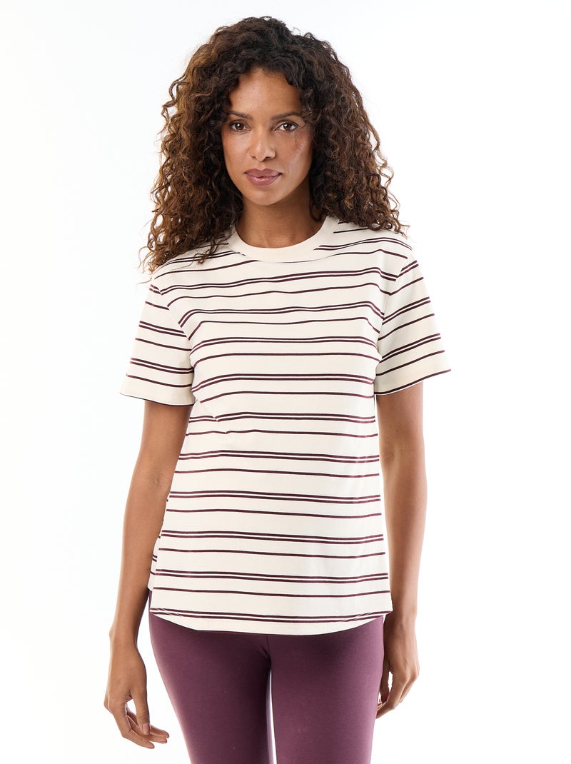 T-shirt allattamento Bianco - Kiabi