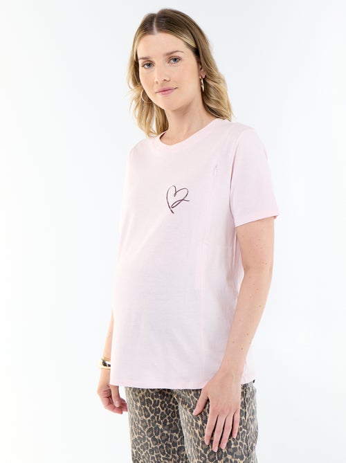 T-shirt allattamento stampata - Kiabi T-shirt allattamento stampata - Kiabi