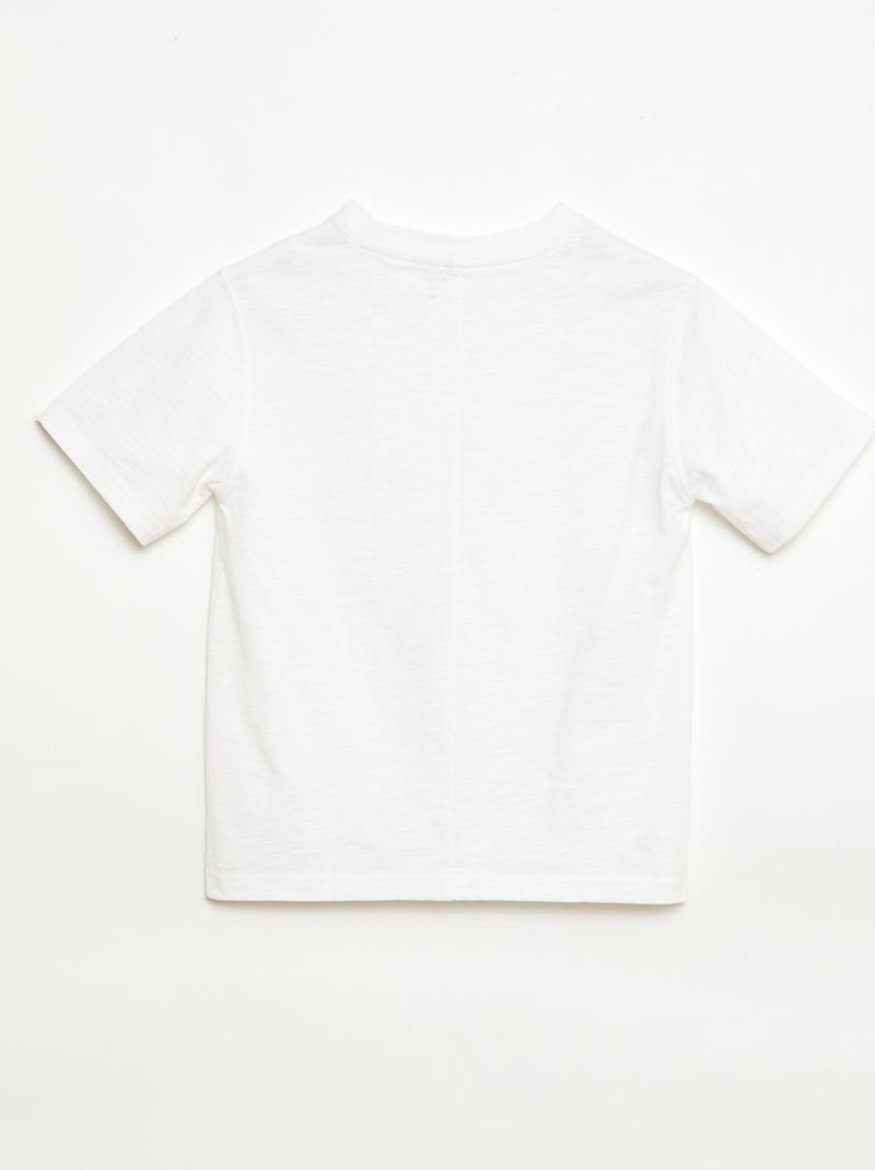T-shirt ampia Bianco - Kiabi