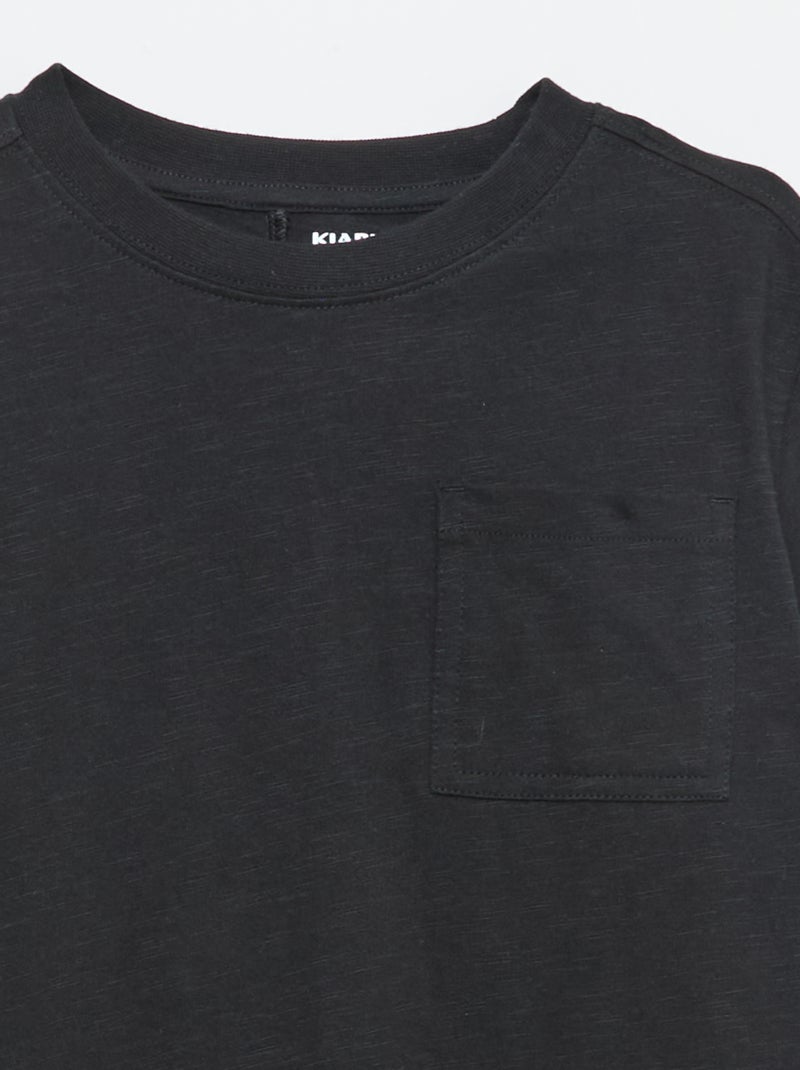 T-shirt ampia Nero - Kiabi