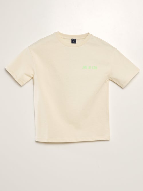 T-shirt ampia stampata - Kiabi