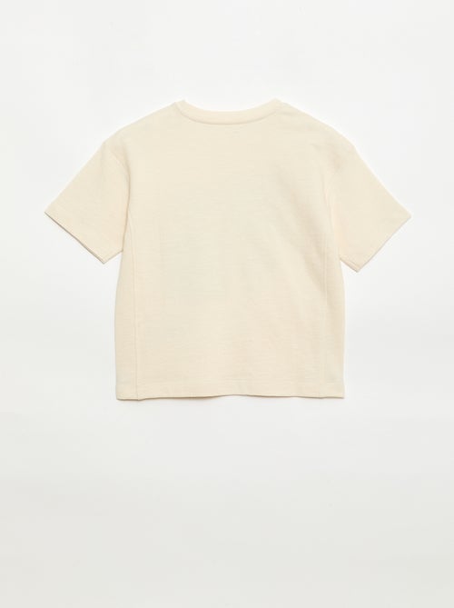 T-shirt ampio a maniche corte stampato - Kiabi