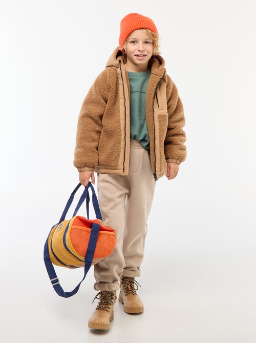 T-shirt ampio con decorazione sul petto - Kiabi