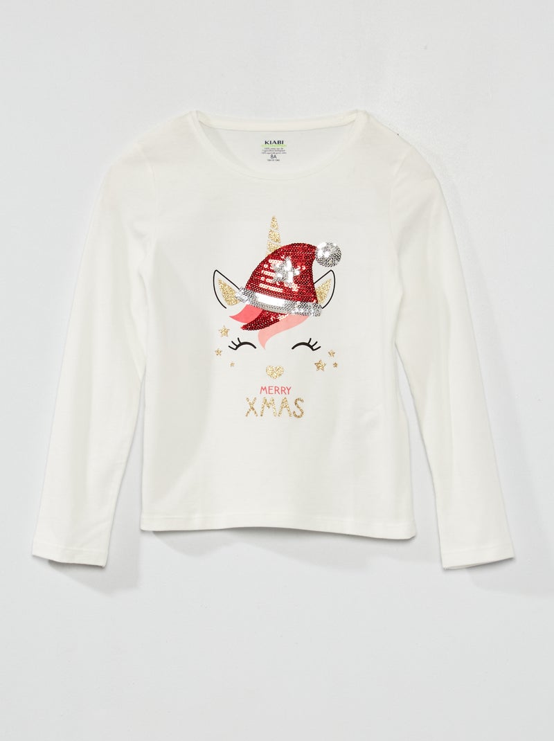 T-shirt 'animali' BIANCO - Kiabi