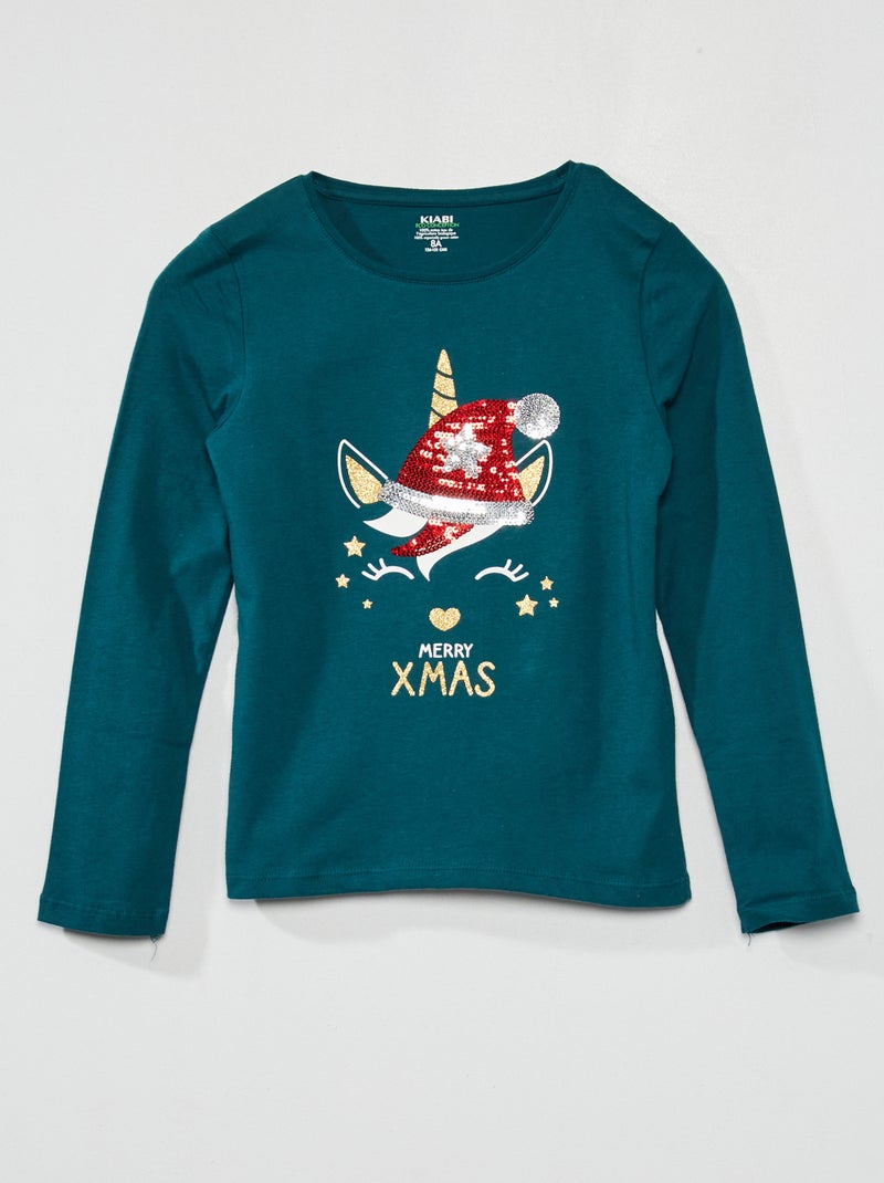 T-shirt 'animali' VERDE - Kiabi