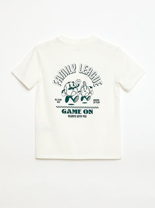 T-shirt animato festa del papà - Kiabi