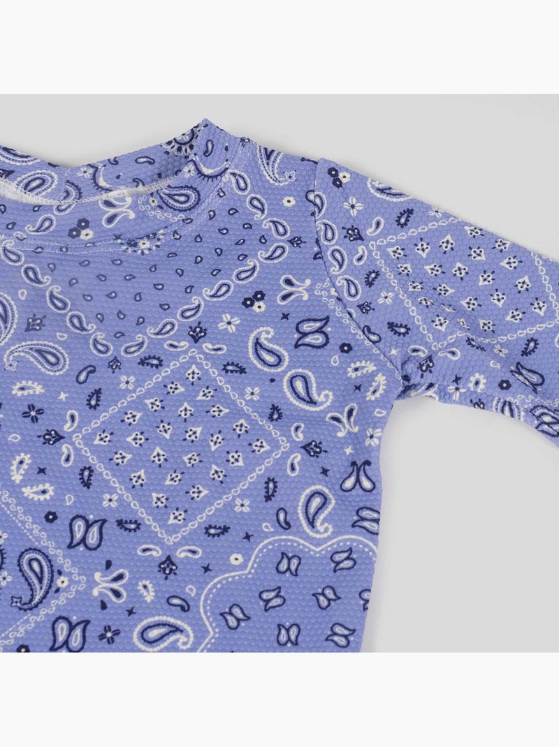 T-shirt anti-uv per bambino spf 50+ | walking mum | walking mum Blu - Kiabi