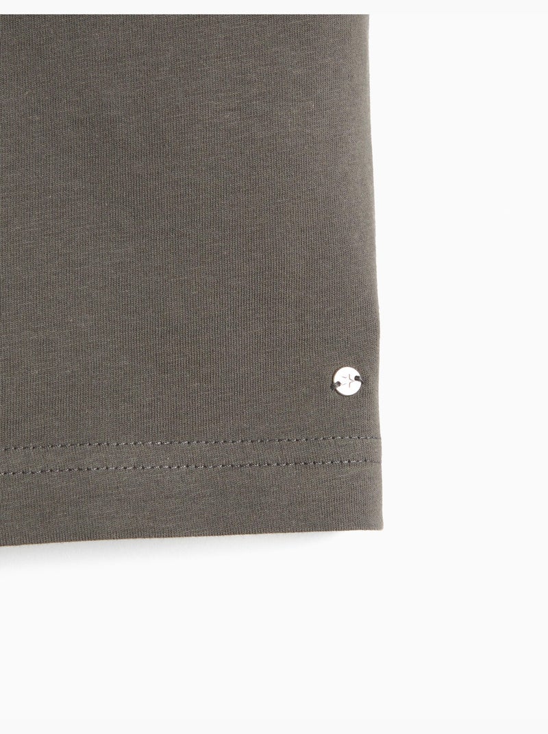 T-shirt asimmetrica, MO Fashion Grigio - Kiabi