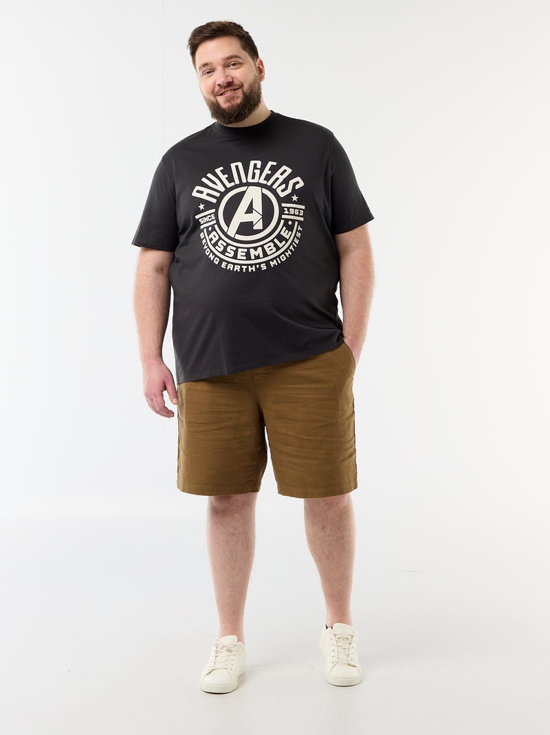 T-shirt 'Avengers' a maniche corte Nero - Kiabi