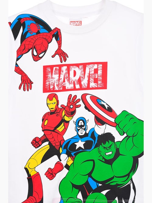 T-shirt avengers bianco bambino | licenza ufficiale - Kiabi