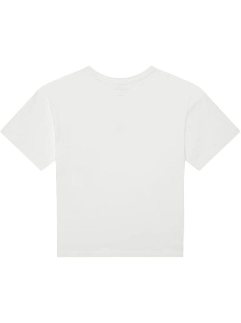 T-shirt Bambina Calvin Klein Jeans con Logo CK Bianco - Kiabi