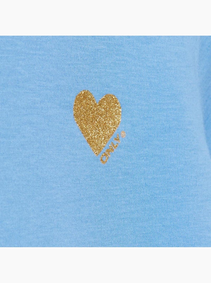 T-shirt Bambina Kids Only Blu - Kiabi