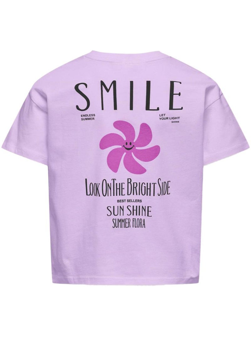 T-shirt Bambina Kids Only Viola - Kiabi