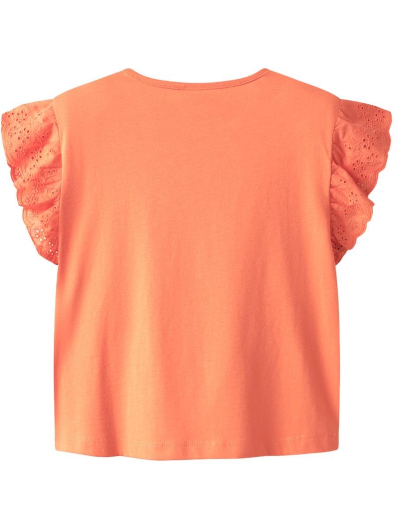 T-shirt Bambina Name It Arancione - Kiabi