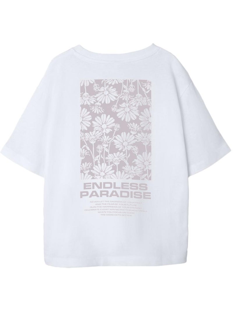 T-shirt Bambina Name it Bianco - Kiabi