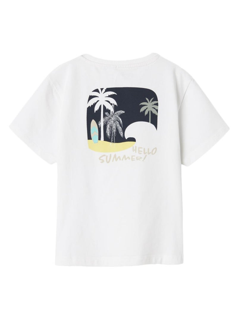T-shirt Bambina Name it Bianco - Kiabi