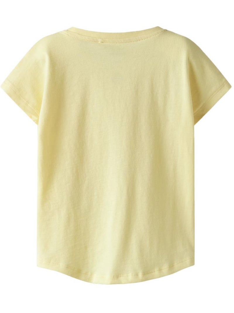 T-Shirt Bambina Name it Giallo - Kiabi