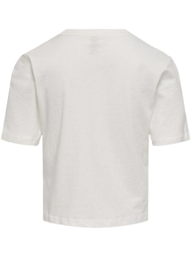 T-Shirt Bambina ONLY Bianco - Kiabi