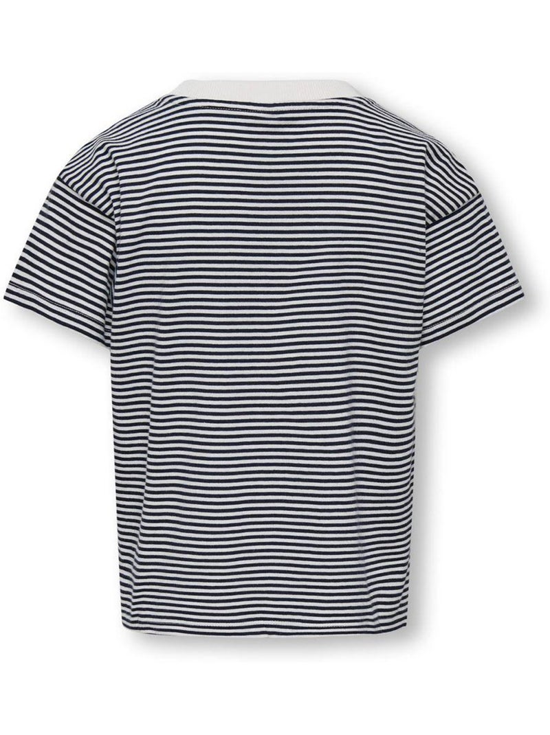 T-Shirt Bambina ONLY Bianco - Kiabi