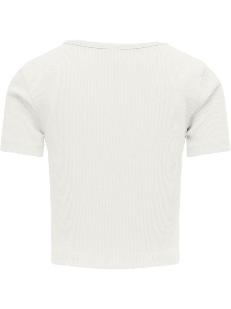 T-Shirt Bambina ONLY Bianco - Kiabi