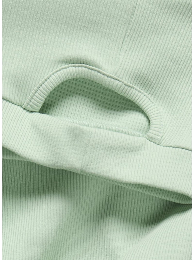 T-Shirt Bambina ONLY con Cut-out Verde - Kiabi