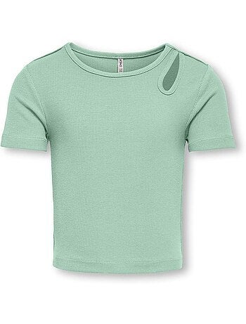 T-Shirt Bambina ONLY con Cut-out