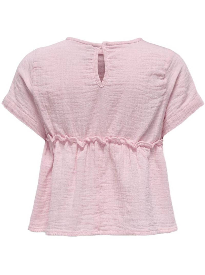 T-Shirt Bambina ONLY Life Rosa - Kiabi