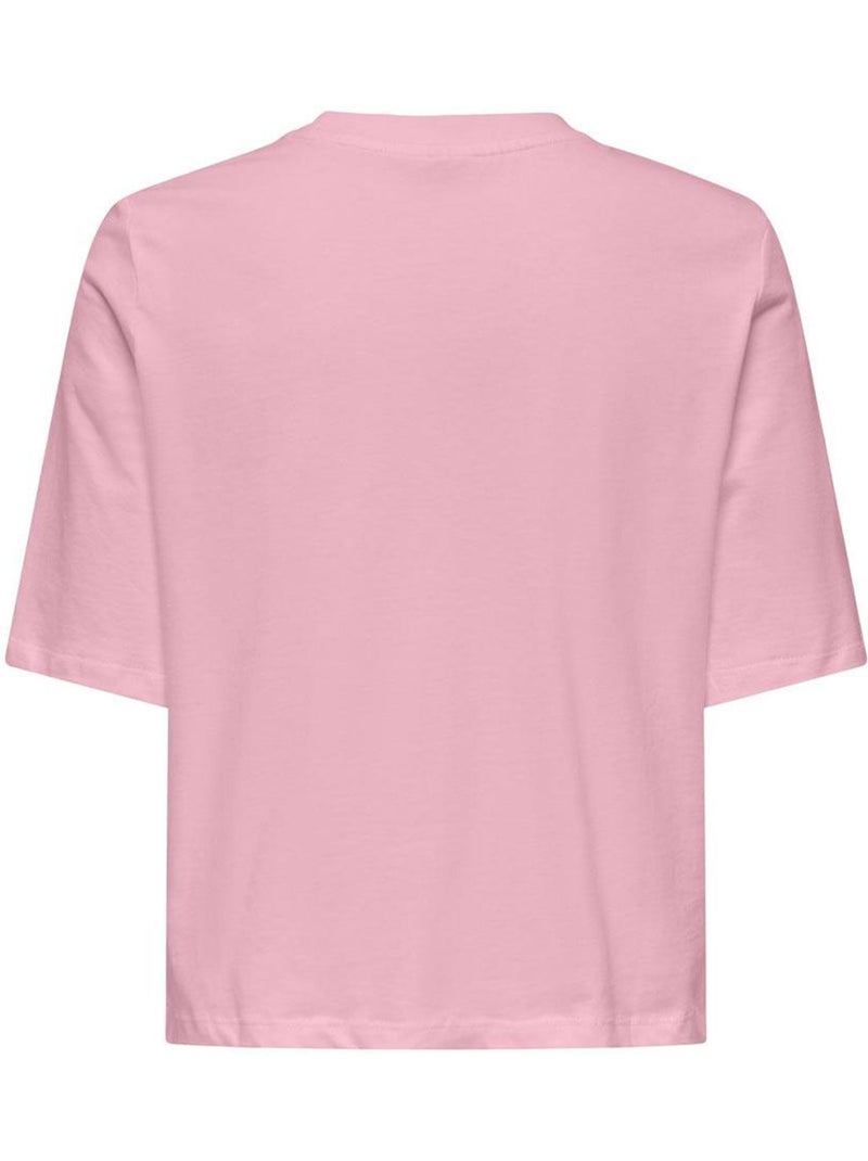 T-shirt Bambina ONLY Rosa - Kiabi