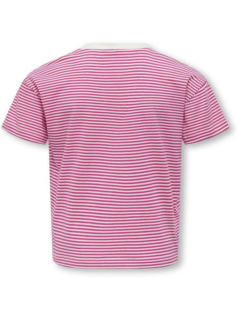 T-Shirt Bambina ONLY Rosa - Kiabi