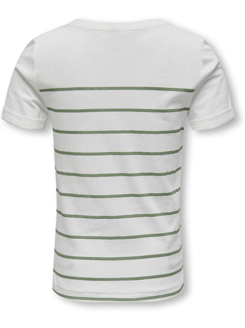T-shirt Bambina ONLY Verde - Kiabi