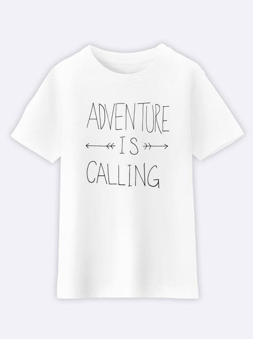 T-shirt bambino ADVENTURE IS CALLING - Kiabi