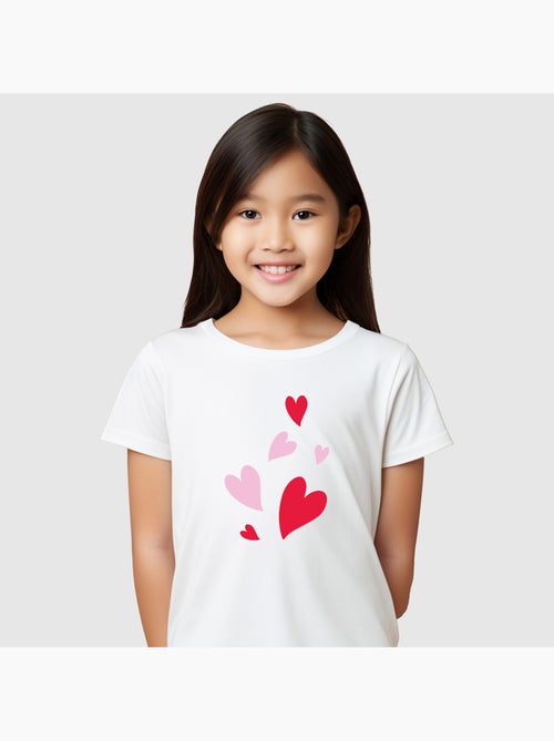 T-shirt bambino BACK MANY HEARTS - Kiabi