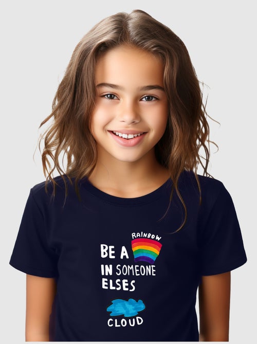 T-shirt bambino BE A RAINBOW - Kiabi