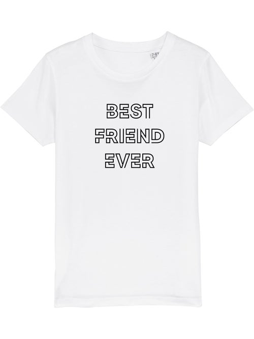 T-shirt bambino BEST FRIEND EVER - Kiabi