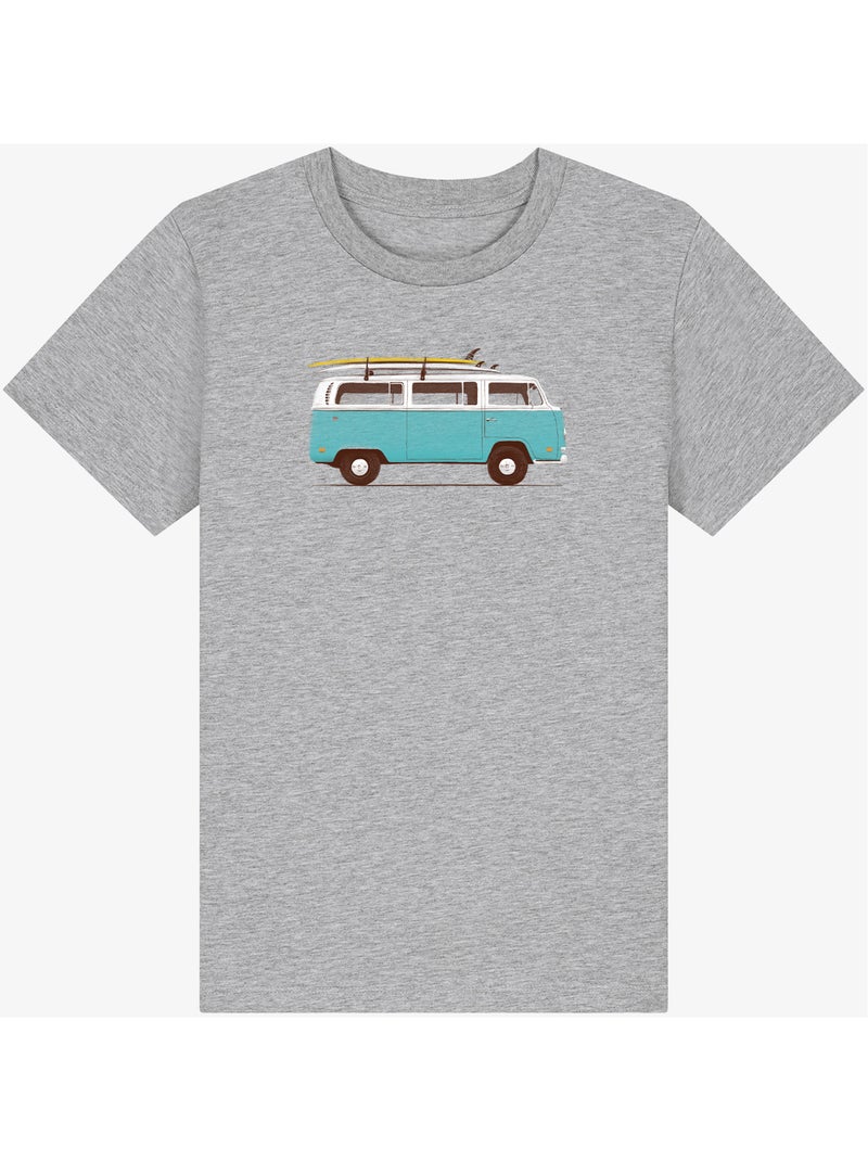 T-shirt bambino BLUE VAN Grigio melangiato - Kiabi