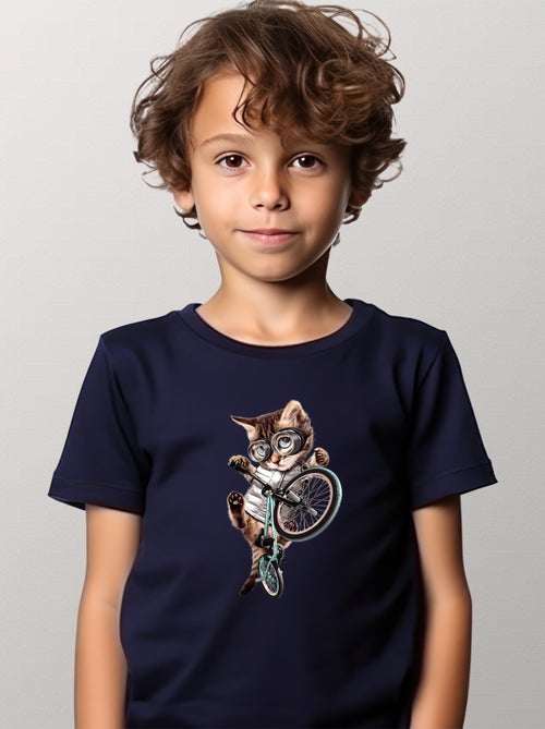 T-shirt bambino BMX CAT - Kiabi