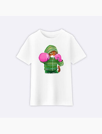 T-shirt bambino BOXING CAT GINGER