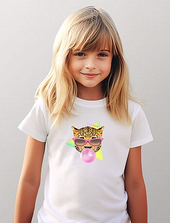 T-shirt bambino BUBBLE GUM LEO