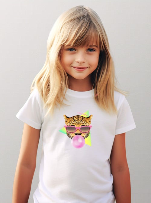 T-shirt bambino BUBBLE GUM LEO - Kiabi
