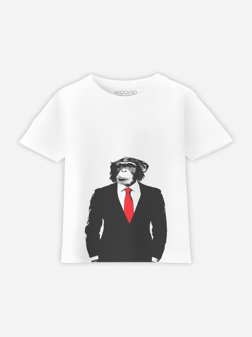 T-shirt bambino BUSINESS MONKEY - Kiabi