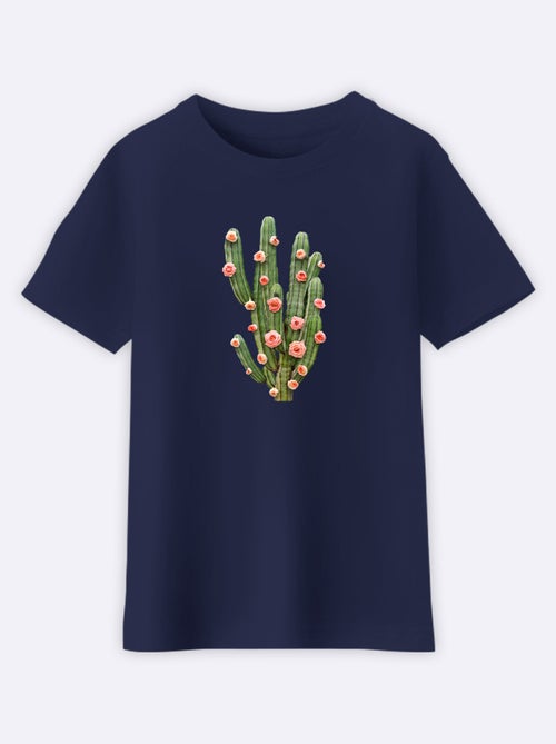 T-shirt bambino CACTUS AND ROSES - Kiabi