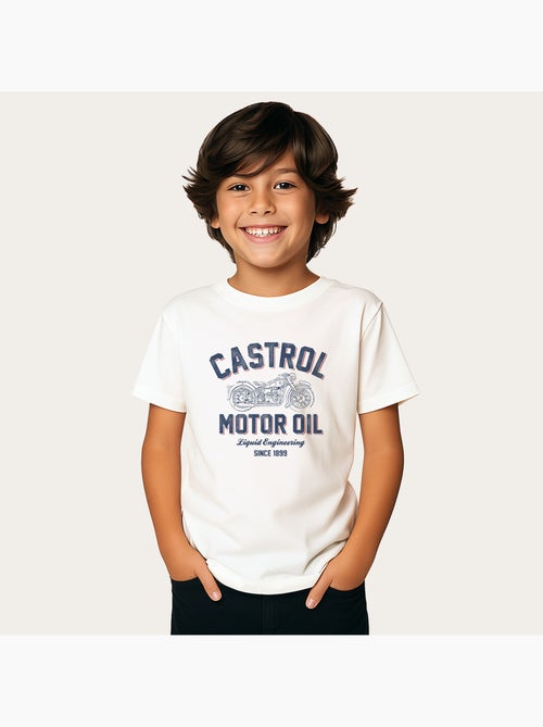 T-shirt bambino CASTROL LIQUID ENGINEERING - Kiabi