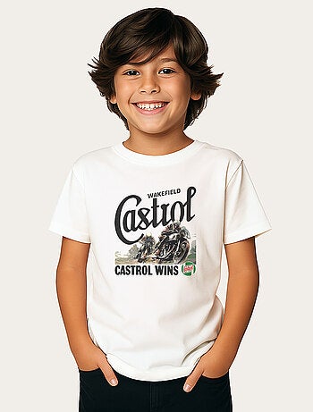 T-shirt bambino CASTROL WINS