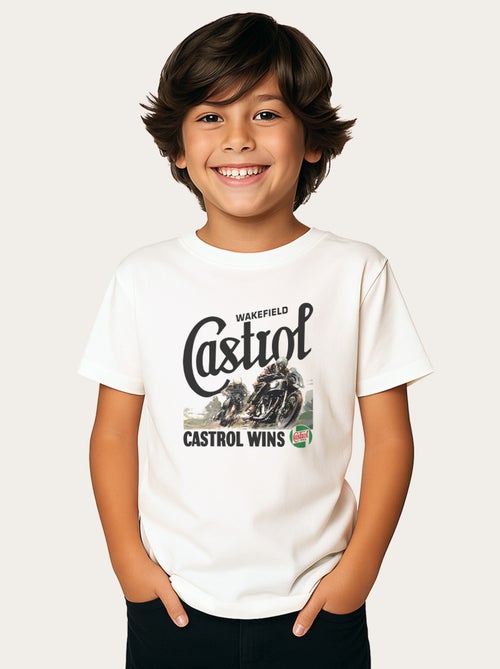 T-shirt bambino CASTROL WINS - Kiabi