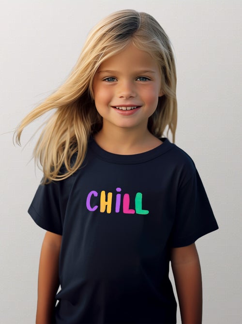 T-shirt bambino CHILL COLOR - Kiabi