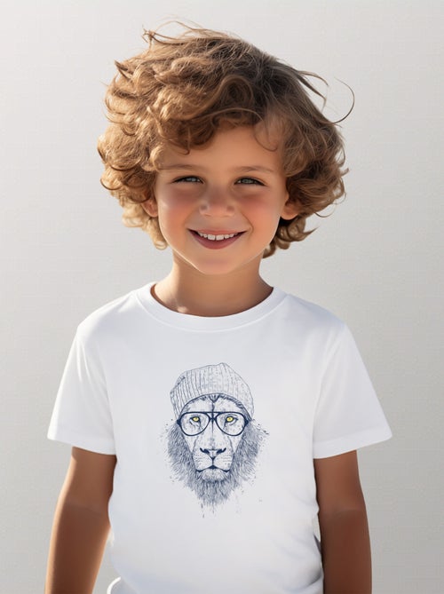 T-shirt bambino COOL LION - Kiabi