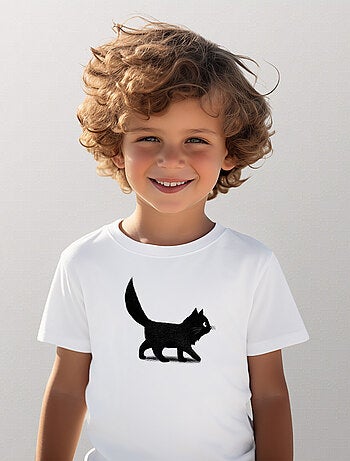 T-shirt bambino CREEPING CAT