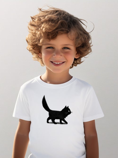 T-shirt bambino CREEPING CAT - Kiabi