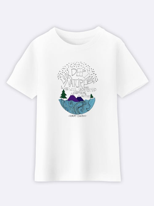 T-shirt bambino DEEP INTO NATURE - Kiabi