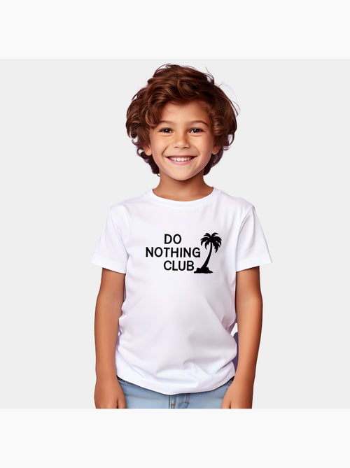 T-shirt bambino DO NOTHING CLUB - Kiabi T-shirt bambino DO NOTHING CLUB - Kiabi